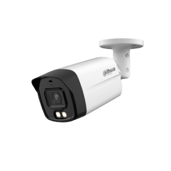 Dahua - 2MP Caméra de Surveillance Étanche Intelligente à Double Illuminateur - DH-IPC-HFW1239TL1P-A-IL-0280B