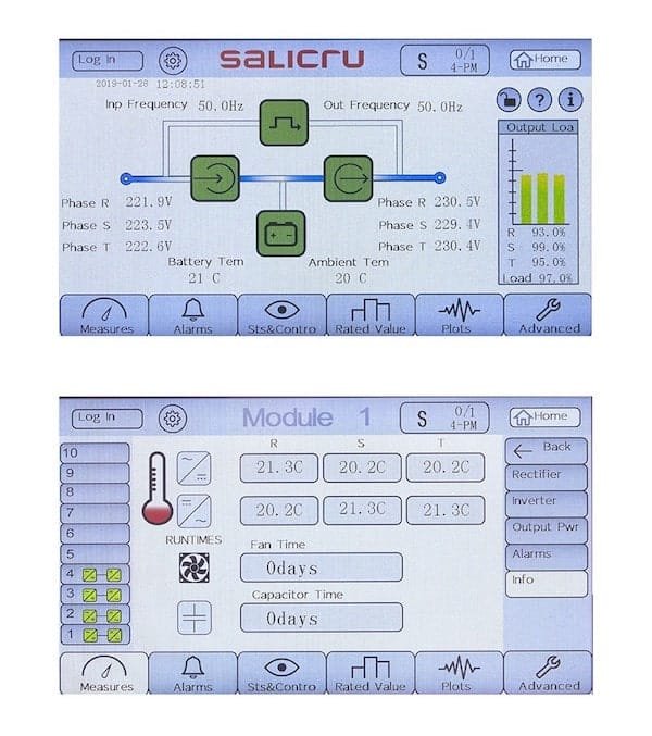 SLC ADAPT2 - Onduleur On-line à Double Conversion Rack Modulaire avec des Modules de 10 et 15 kVA - Salicru Maroc