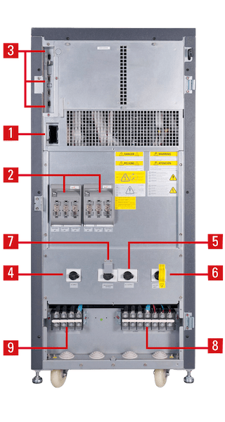 SLC CUBE3+ Onduleur On-line à double conversion triphasé de 7,5 à 200 kVA salicru maroc