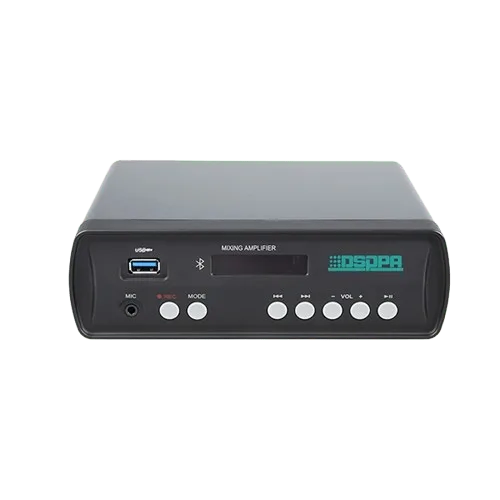 Amplificateur Bluetooth 5.0 - 2 X 30W - Alimentation 12V Incluse - Pour Haut-parleurs Plafond, Mur, Extérieur