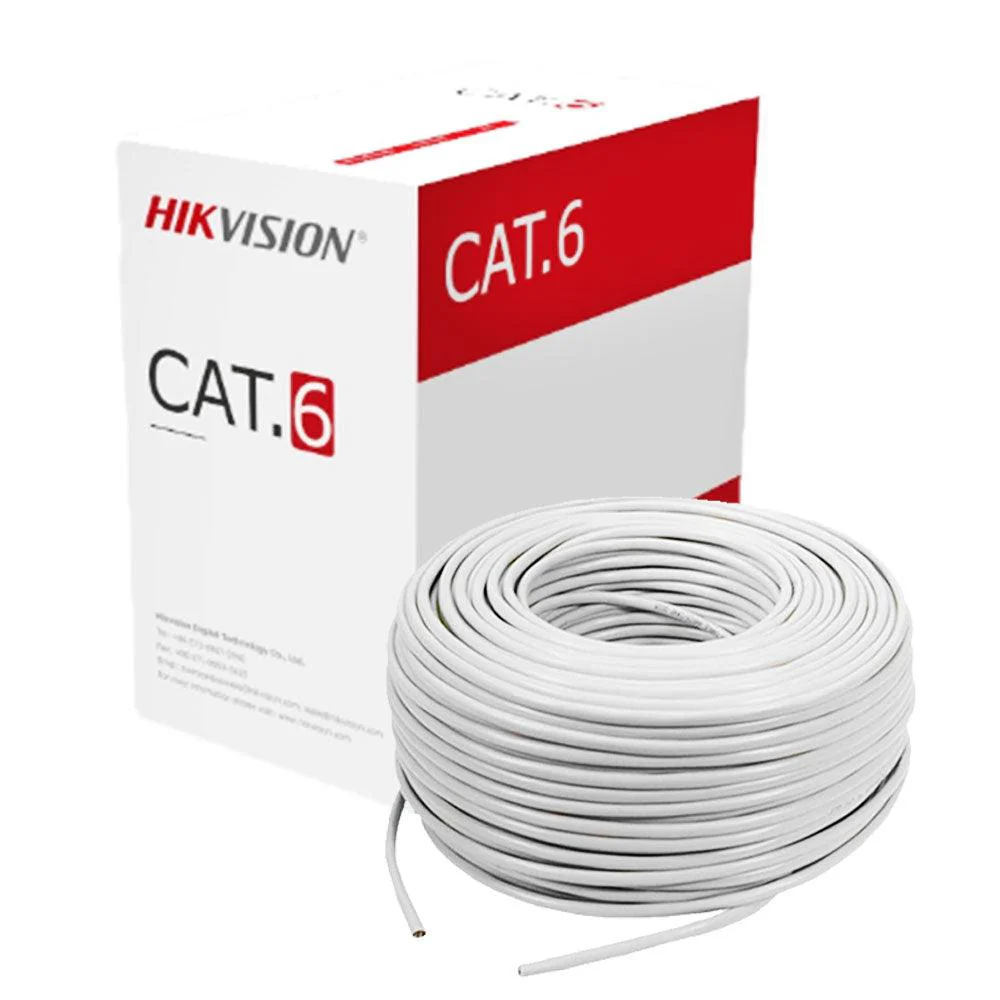 DS 1LN6U WCCA 305 m CAT6 UTP Network Cable CCA0.565 mm Hikvision