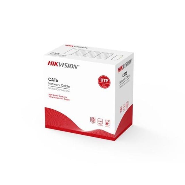 DS-1LN6UZC0 - CAT6 U/UTP Network Cable (Solid Copper, 0.5mm) - Hikvision 6 DS 1LN6UZC0 CAT6 UUTP Network Cable Solid Copper 0.5mm Hikvision 1 1