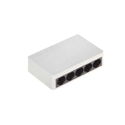 DS 3E0105D E 5 Port Fast Ethernet Unmanaged Desktop Switch Hikvision