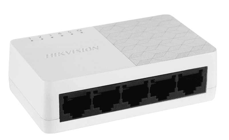DS 3E0105D E 5 Port Fast Ethernet Unmanaged Desktop Switch Hikvision