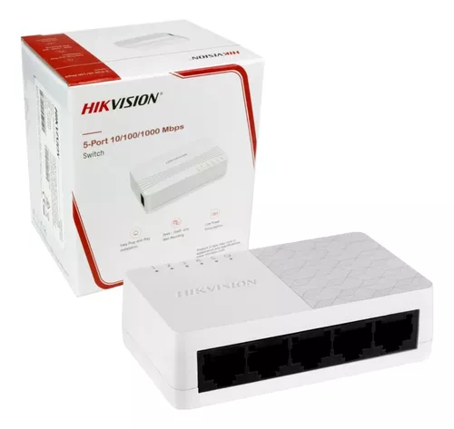 DS 3E0505D O 5 Port Gigabit Plastic Switch Hikvision 1