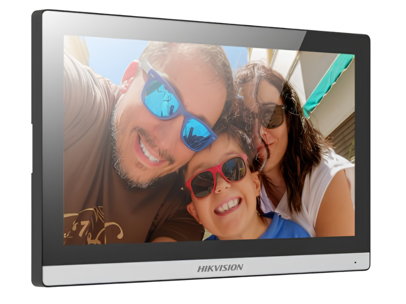 DS-KH6352-WTDE6 - 4-Wire Hybrid HD Indoor Station - Hikvision