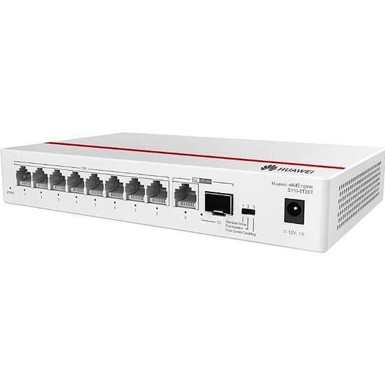 S110 8T2ST Switch Gigabit 8 Ports avec 2 SFP Huawei eKit