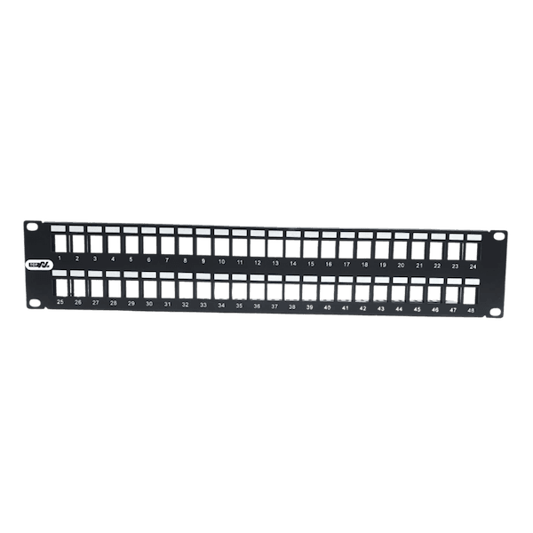 TPN-PD86AF - STP PATCH PANEL 48 PORTS CAT6 FTP - TOPNet 5 TPN PD86AF STP PATCH PANEL 48 PORTS CAT6 FTP TOPNet min 2