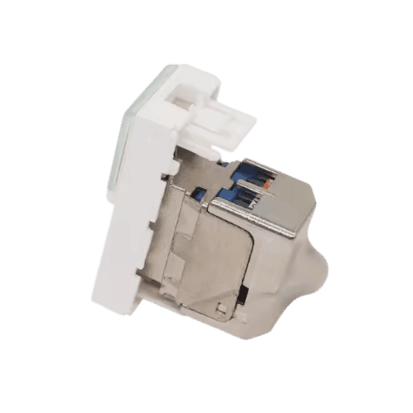 TPN-PL42S7 - PLASTRON RJ45 SIMPLE 45X22,5 CAT6A/7 - TOPNet 5 TPN PL42S7 PLASTRON RJ45 SIMPLE 45X225 CAT6A 7 TOPNet Prix Maroc min 2