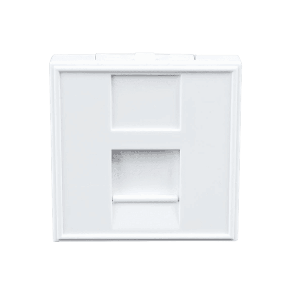 TPN PL45S7 PLASTRON RJ45 SIMPLE 45X45 CAT6A 7 TOPNet Prix Maroc min