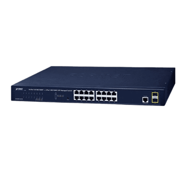 GS-4210-16T2S - Switch Gigabit Ethernet géré Couche 2 avec 16 ports + 2 interfaces SFP - Planet 4 GS 4210 16T2S Switch Gigabit Ethernet gere Couche 2 avec 16 ports 2 interfaces SFP Planet min