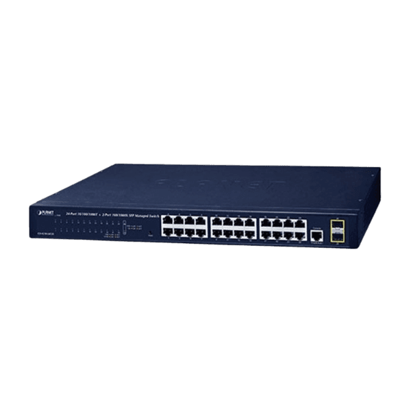 GS-4210-24T2S - Switch géré 24 ports 10/100/1000T + 2 ports SFP 100/1000X - Planet 4 GS 4210 24T2S Switch gere 24 ports 101001000T 2 ports SFP 1001000X Planet 1 min 1