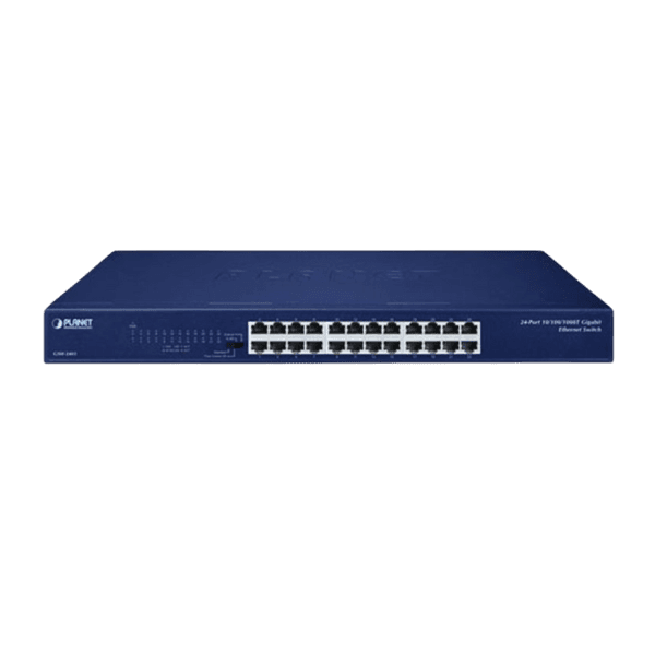 GSW 2401 Switch Gigabit Ethernet 24 ports 101001000BASE T Planet 1 min