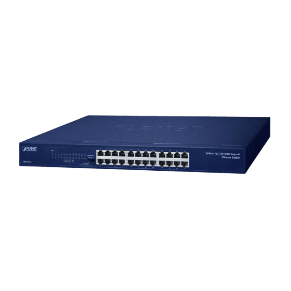 GSW 2401 Switch Gigabit Ethernet 24 ports 101001000BASE T Planet 2 min
