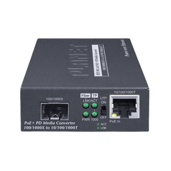 GT-805A - Convertisseur média Gigabit 10/100/1000BASE-T vers 1000BASE-SX/LX - Planet 5 GT 805A Convertisseur media Gigabit 101001000BASE T vers 1000BASE SXLX Planet 1
