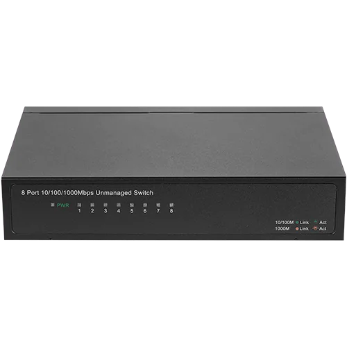 S1508 Commutateur 8 ports Gigabit non manageable en reseau efficace BDCOM