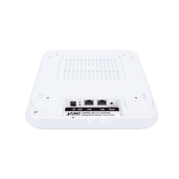 WDAP C7210E Point dacces sans fil Dual Band 1200Mbps 802.11ac Wave 2 monte au plafond Planet 2 min 1
