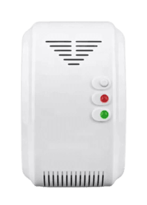 GD-2010 Détecteur De Gaz Autonome Sirène Inclus 85db Indicateur D'alarme Flash (Rouge)