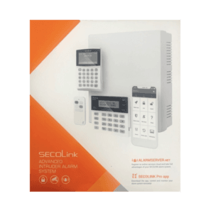 SECOLINK - Centrale d'Alarme Filaire 7 Zones Avec Transmetteur GSM Intégré - GSV4B