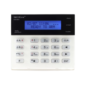 SECOLINK - Module Système d'Alarme Clavier Avec Afficheur LCD - KM20B
