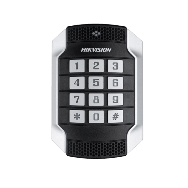 DS-K1104MK - Lecteur de Carte Mifare Metal Avec Clavier IK10 IP65 - HIKVISION