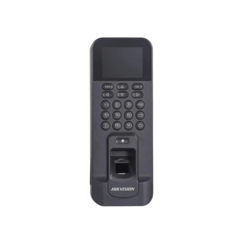 DS-K1T804AMF - Pointeuse Biometrique et Controle d'Accés Ecran LCD TFT 2.4 Lecteur d'Empreinte, Code et Carte Mifare - HIKVISION-1