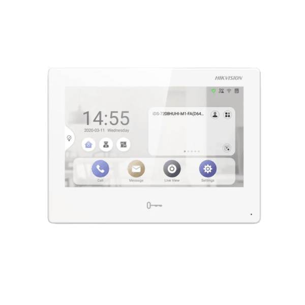 DS-KH9310-WTE1 - Station Intérieure IP Pro de 7 PoE et WI-FI (Ultra Series) - HIKVISION