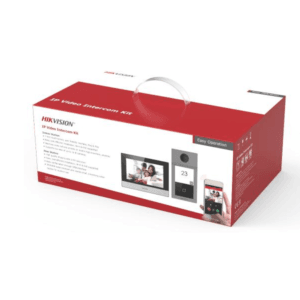 DS-KIS604-S(C) DS-KIS604-P - Kit Vidéophone WiFi Smart - HIKVISION