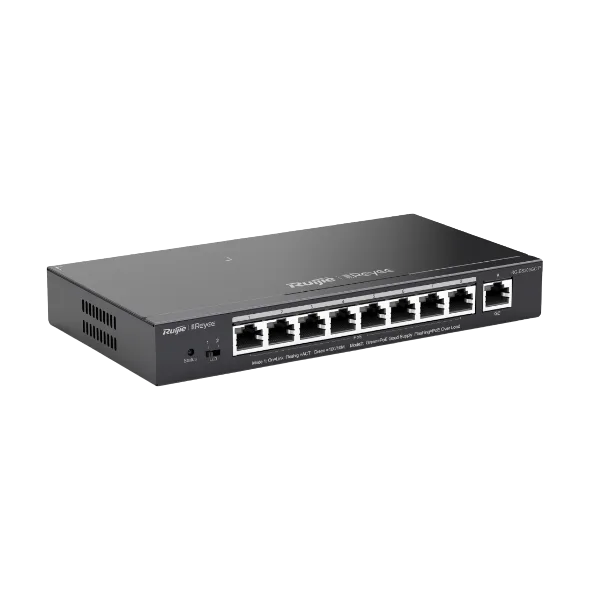 RG-ES209GC-P - Commutateur Gigabit Cloud Managed, 9 ports Gigabit RJ45 - Ruijie Switch