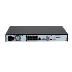Dahua - 8CH NVR Enregistreur Vidéo Réseau 8 Canaux 1U 2HDDs 8PoE - DH-NVR-4208-8P-4KS2/L