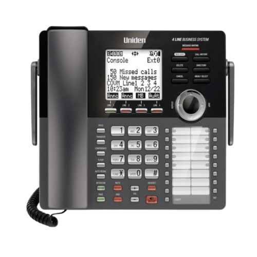 AT4801 Uniden Pack Standard Telephonique Sans Fil DECT 4 Lign Maroc min 1