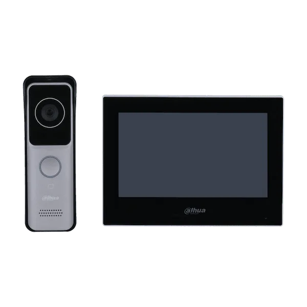 Dahua - Station de Porte de Villa Wi-Fi et Moniteur Intérieur IP - DHI-KTW02