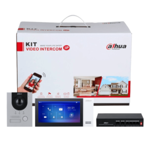 DHI-KTP01L(F) Dahua Kit Interphone Vidéo Station Extérieure IP Villa et Moniteur Intérieur