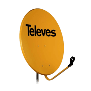 TVS80 - Televes fournisseur Antenne Parabolique offset Galvaniser 83 x75cm-maroc