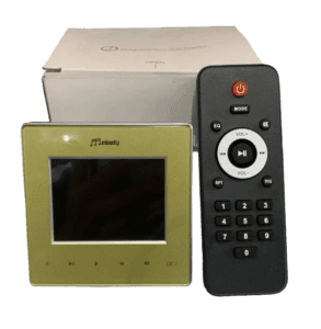 Melody Mini Amplificateur Mural à Encastrer 2 x 30w 8 Ohm BT/SD/USB/FM