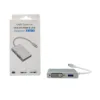 Adaptateur 4 en 1 USB type C vers VGA DVI HDMI et USB img2