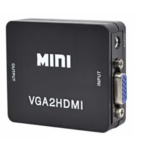 Storm Mini Convertisseur VGA vers HDMI avec Audio 3 Storm Mini VGA to HDMI Converter 3.5 Audio Video Adapter Full HD 1080P