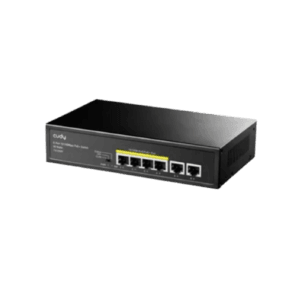 FS1006P 6-Port 10-100M PoE+ Switch 60W
