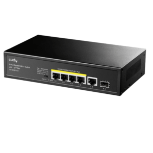 GS1005PTS1 Switch 5-Port Gigabit PoE+ avec 1 SFP Port 120W Cudy