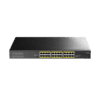 GS1028PS2 24-Port Gigabit PoE+ Switch with 2 SFP ports 300W