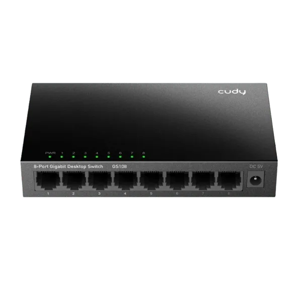 GS108 Switch Gigabit Métallique à 8 Ports CUDY