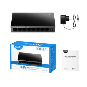 GS108 Switch Gigabit Métallique à 8 Ports CUDY
