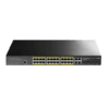 GS2028PS4-300W Cudy Switch Gigabit PoE+ Managed géré de couche 2 à 24 ports GS2028PS4-300W avec 4 ports combinés Gigabit 300W