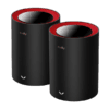  M3000 2-Pack AX3000 Wi-Fi6 Mesh 2.5G Solution Cudy noir