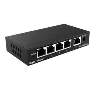 RG-ES205GC - Reyee Switch Compatible Cloud de 5 Ports Gigabits Manageable non-PoE - Ruijie Switch