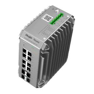 RG-NIS3100-8GT2SFP-HP Commutateur industrielle géré Gigabit à 12 ports avec 8 ports PoE+