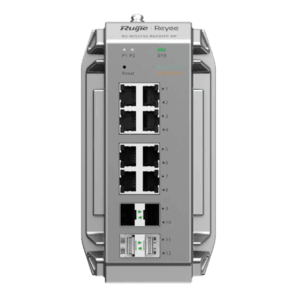 RG-NIS3100-8GT2SFP-HP Commutateur industrielle géré Gigabit à 12 ports avec 8 ports PoE+