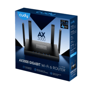 WR3000 Routeur Mesh Gigabit Wi-Fi 6 AX3000 CUDY