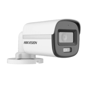 DS-2CE12KF0T-LFS DS-2CE10KF0T-LFS - Caméra de Surveillance 3K Couleur & Audio Fixe Bullet Hybrid-light ColorVu Hikvision Maroc