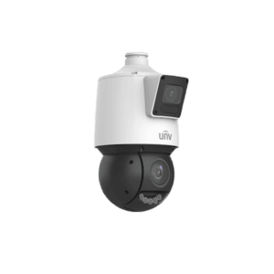 UV-IPC94144SR-X25-F40C - Caméra de Surveillance 4MP+4MP PTZ Réseau à Double Objectif LightHunter 25x IP66 IK10 IR Distance 100M - Uniview Maroc